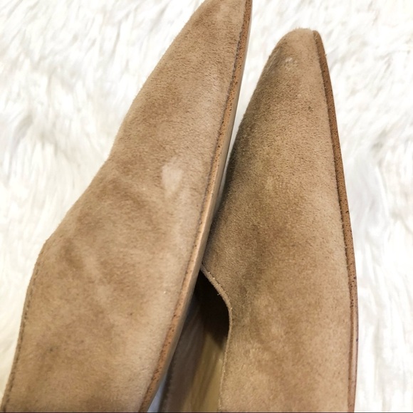 Sam Edelman Suede Rae Pointed Flats Sz 8.5 - Picture 9 of 12